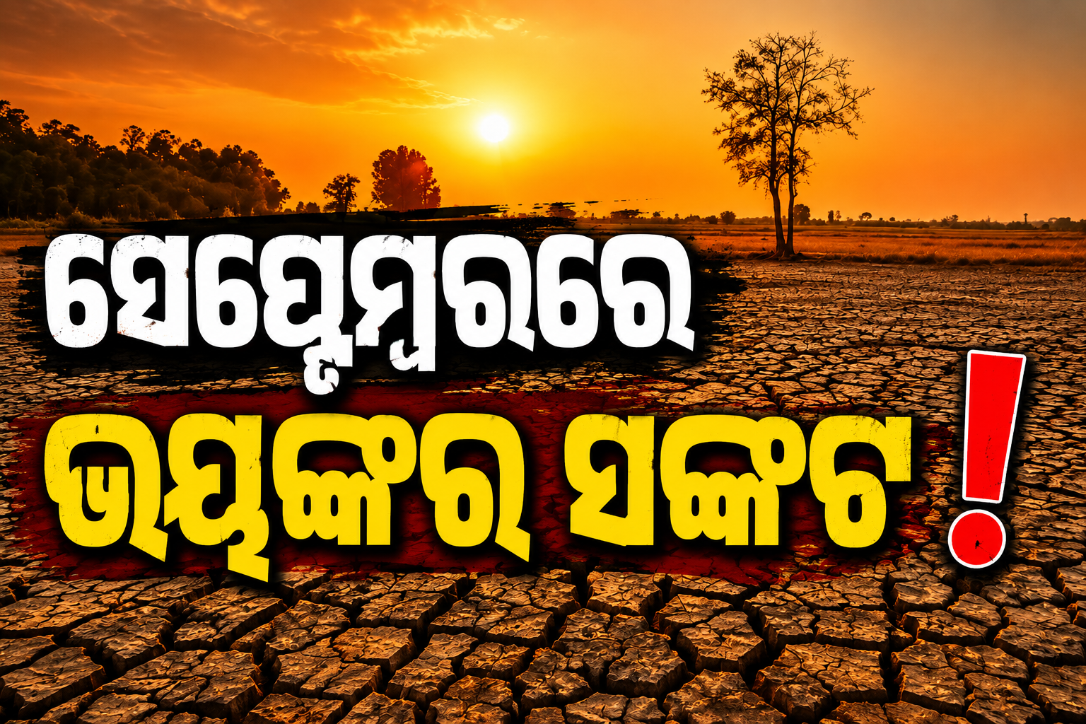ଶକ୍ତିଶାଳୀ ‘ଏଲ୍ ନିନୋ’ ପ୍ରଭାବରେ ମୌସୁମୀ ନେଲା ନୂଆ ମୋଡ଼, ୭୦% ମରୁଡ଼ି ଆଶଙ୍କା ନେଇ ଚିନ୍ତାରେ ଚାଷୀ