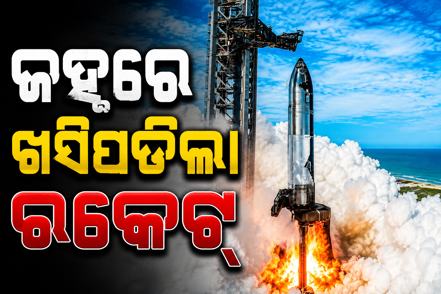 ଚନ୍ଦ୍ରପୃଷ୍ଠରେ ଖସିପଡ଼ିଲା ସ୍ପେସ୍‌-ଏକ୍ସ ରକେଟ୍, ପଢନ୍ତୁ ଘଟିବ ଏମିତି କିଛି…