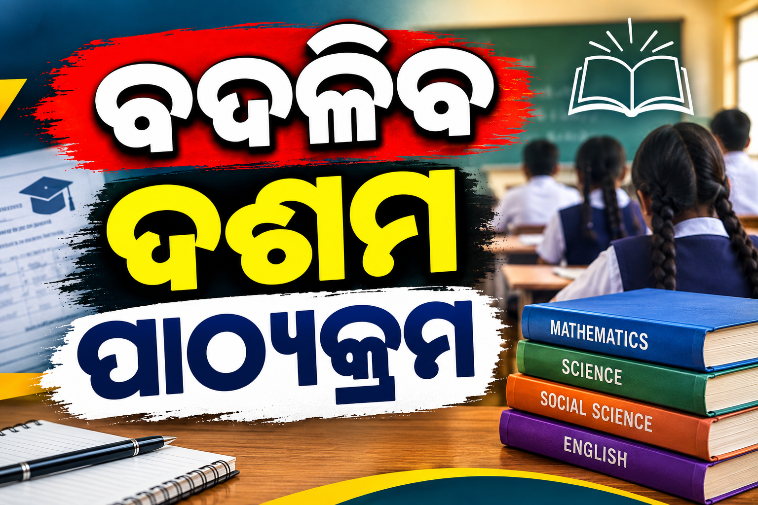ରାଜ୍ୟ ଶିକ୍ଷା ବ୍ୟବସ୍ଥାରେ ବଡ଼ ପରିବର୍ତ୍ତନ: ଓଡ଼ିଆରେ ପଢ଼ାହେବ ବିଜ୍ଞାନ ଓ ବାଣିଜ୍ୟ
